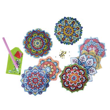 Pack mandalas a diamanter pour 15 élèves