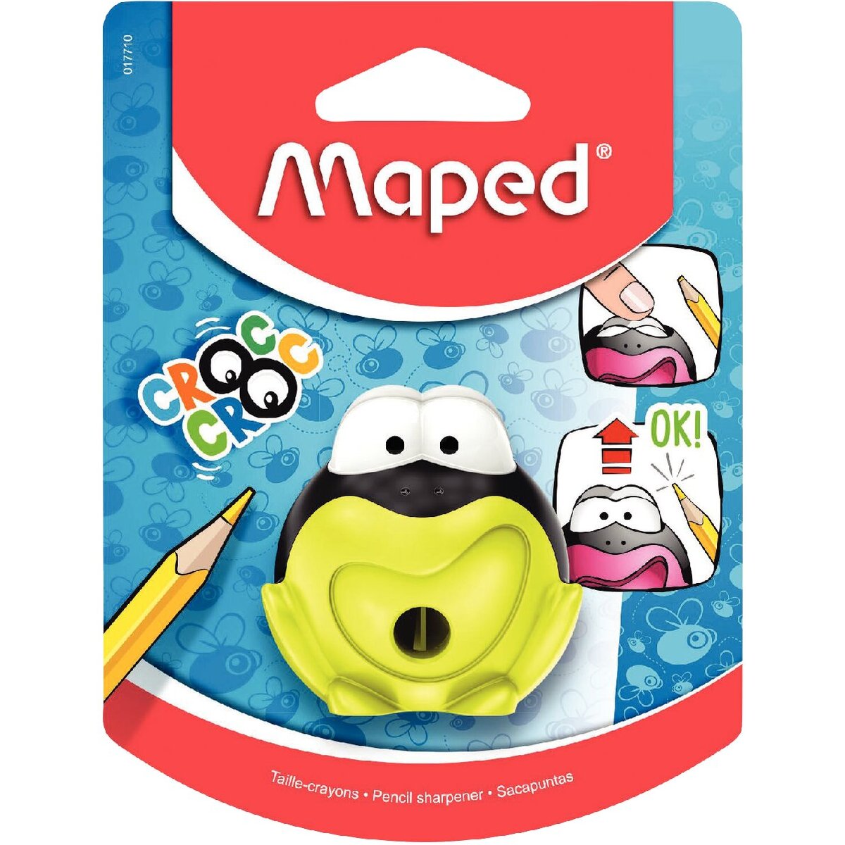 Blister taille crayon croc croc signal assortis