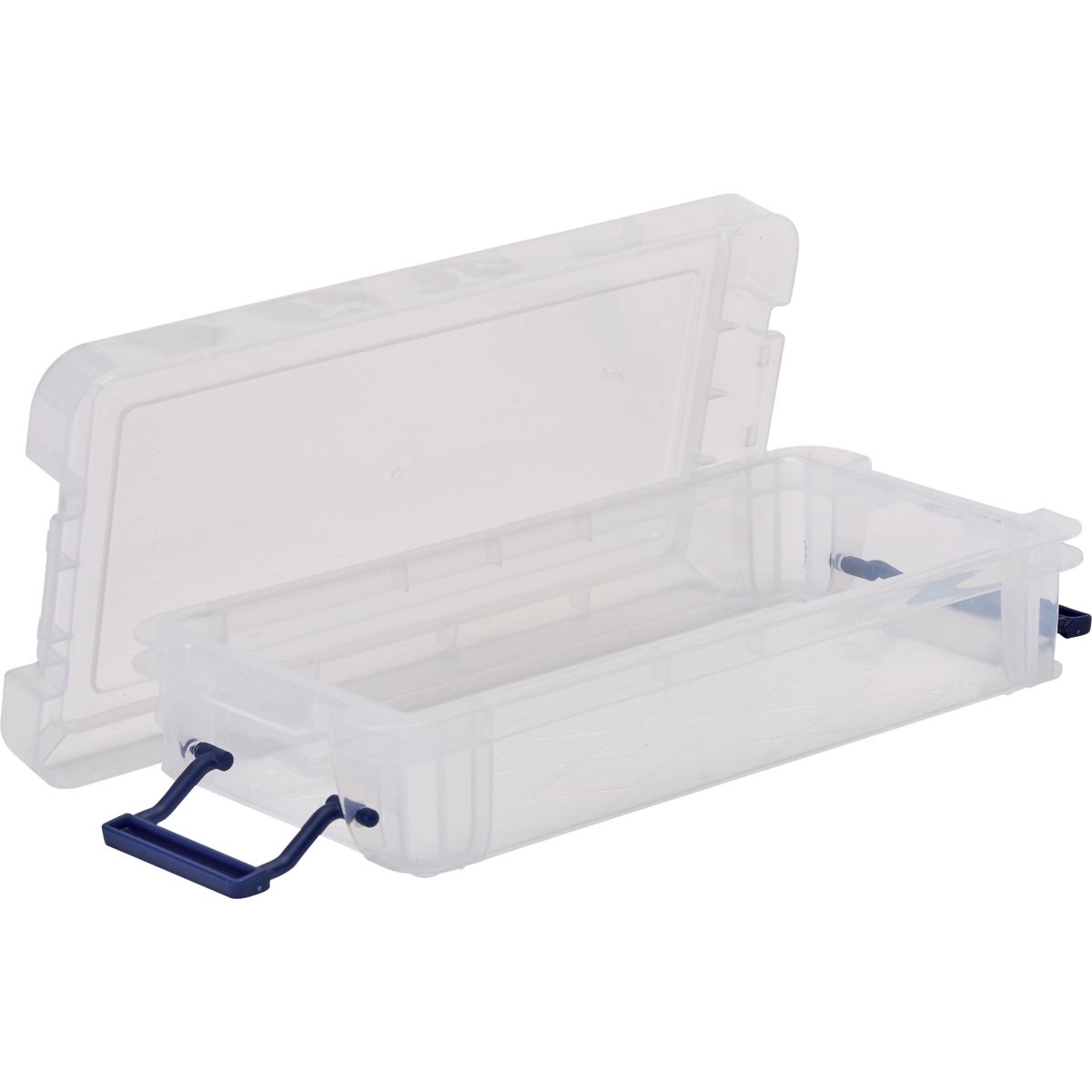 Boîte de rangement 0.75L transparente
