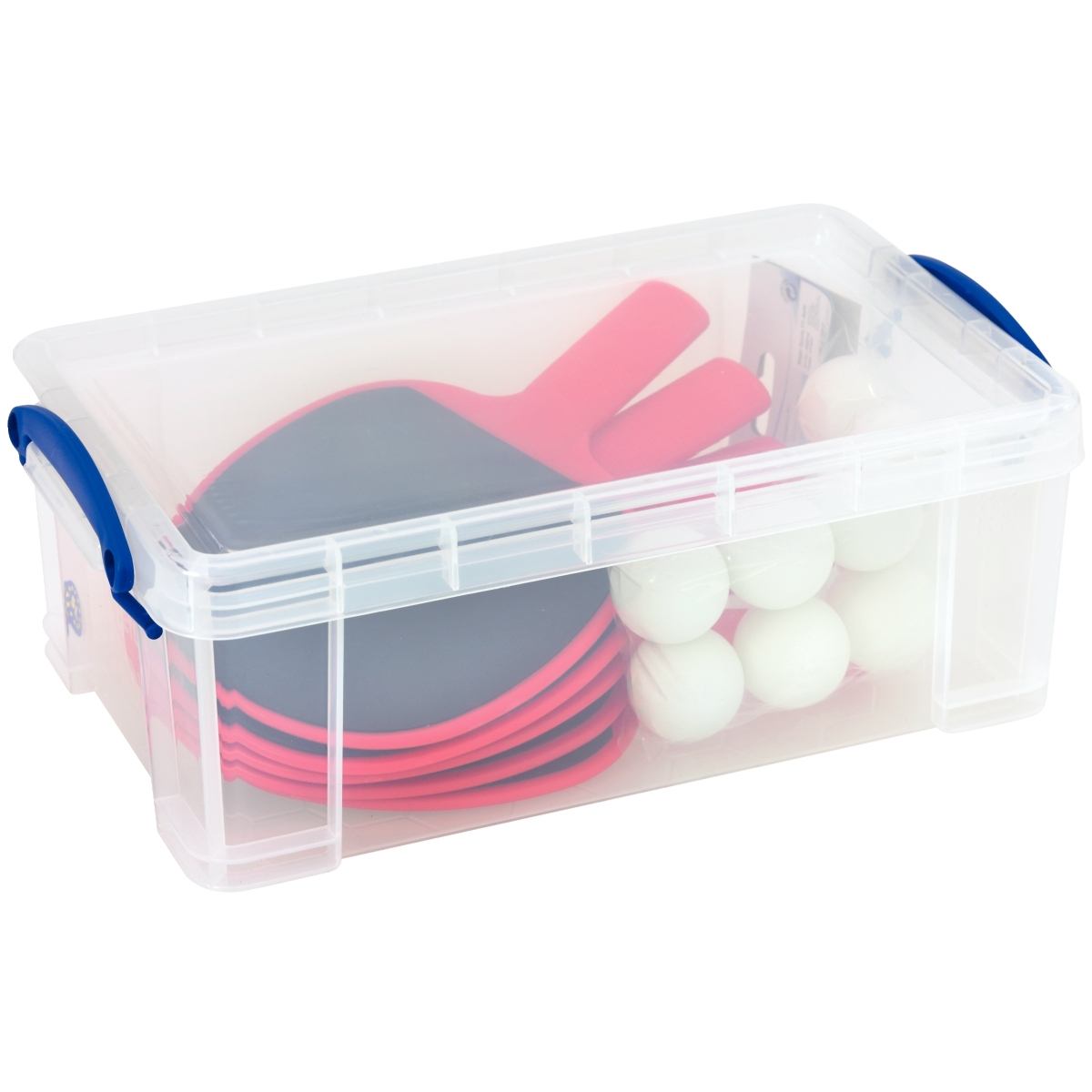 Set de 5 raquettes + 10 balles de tennis de table