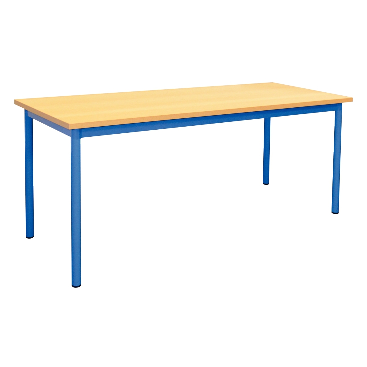 Table maternelle 120x60cm T0 bleu