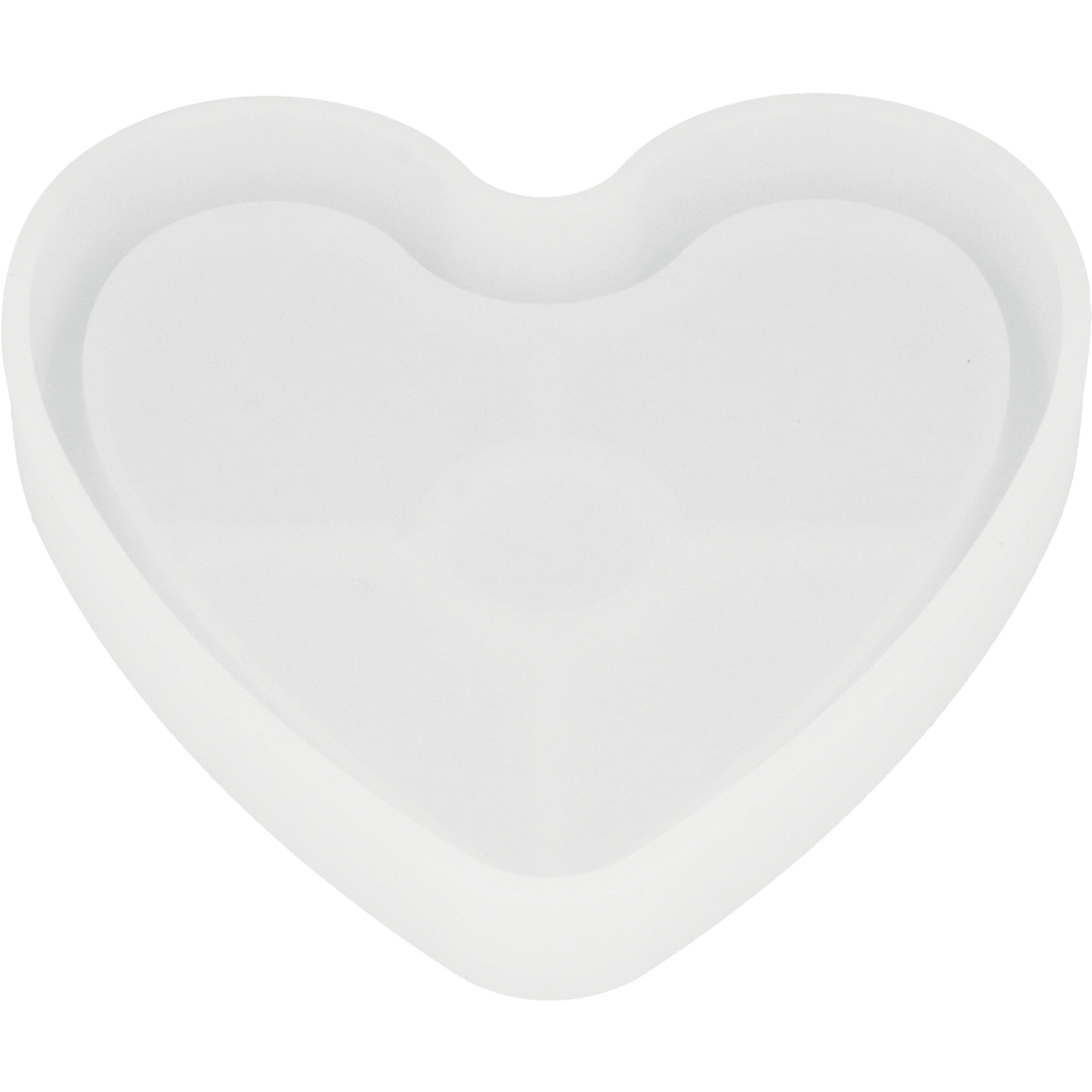 Moule en silicone pour plâtre forme coeur