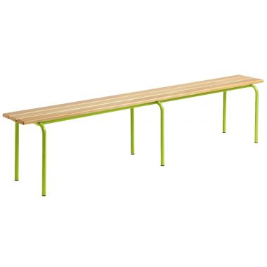 Banc sans dossier L160cm T3 vert granny
