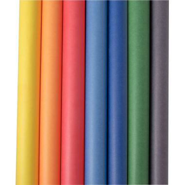 Rouleau de papier kraft 70g 3x0,70m jaune