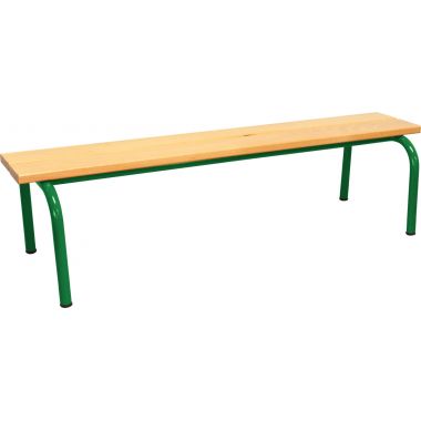 Banc sans dossier L120cm T2 vert