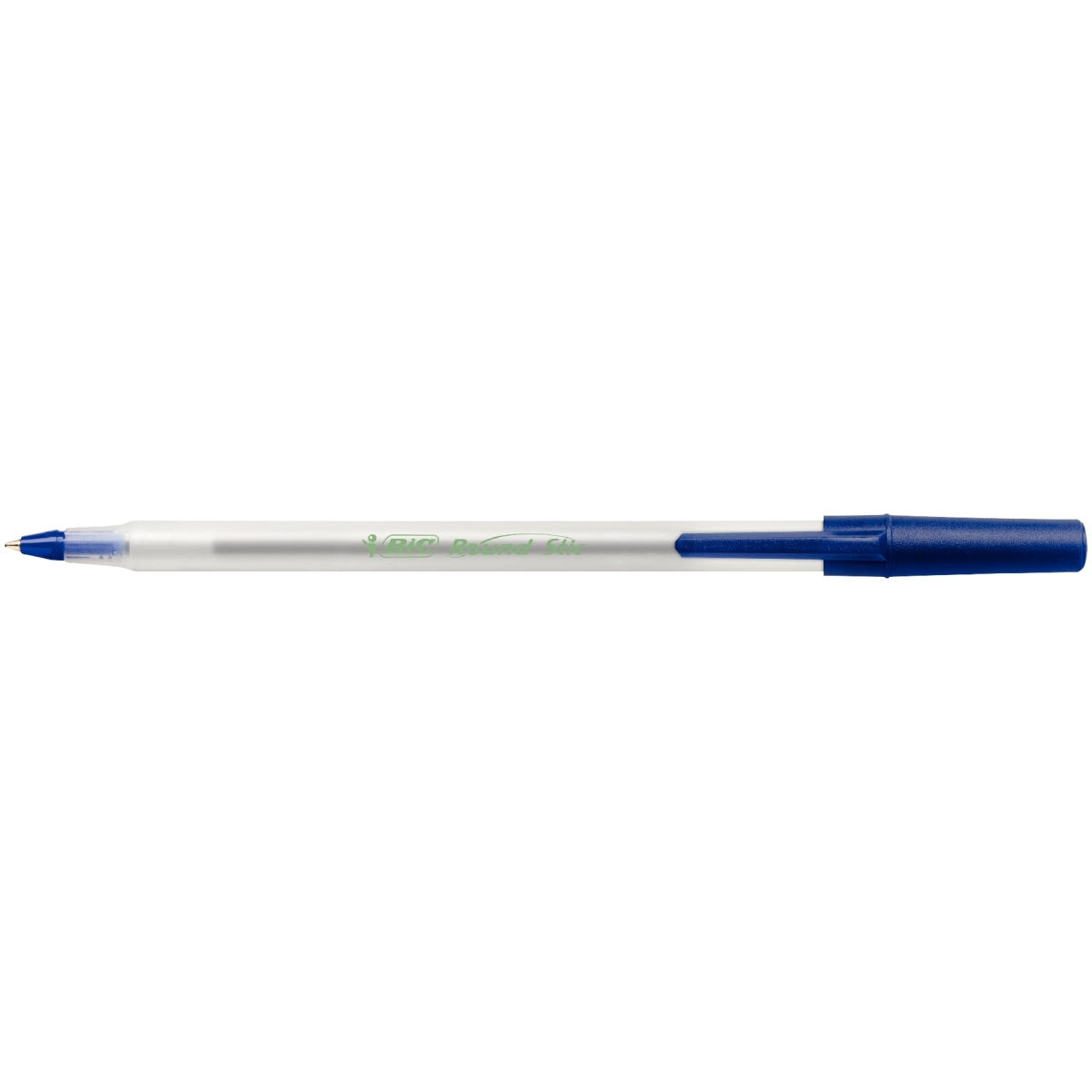 Stylo bille Round Stic bleu