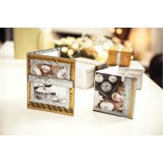 Recharge BROTHER TZE blanc sur argent 12mm