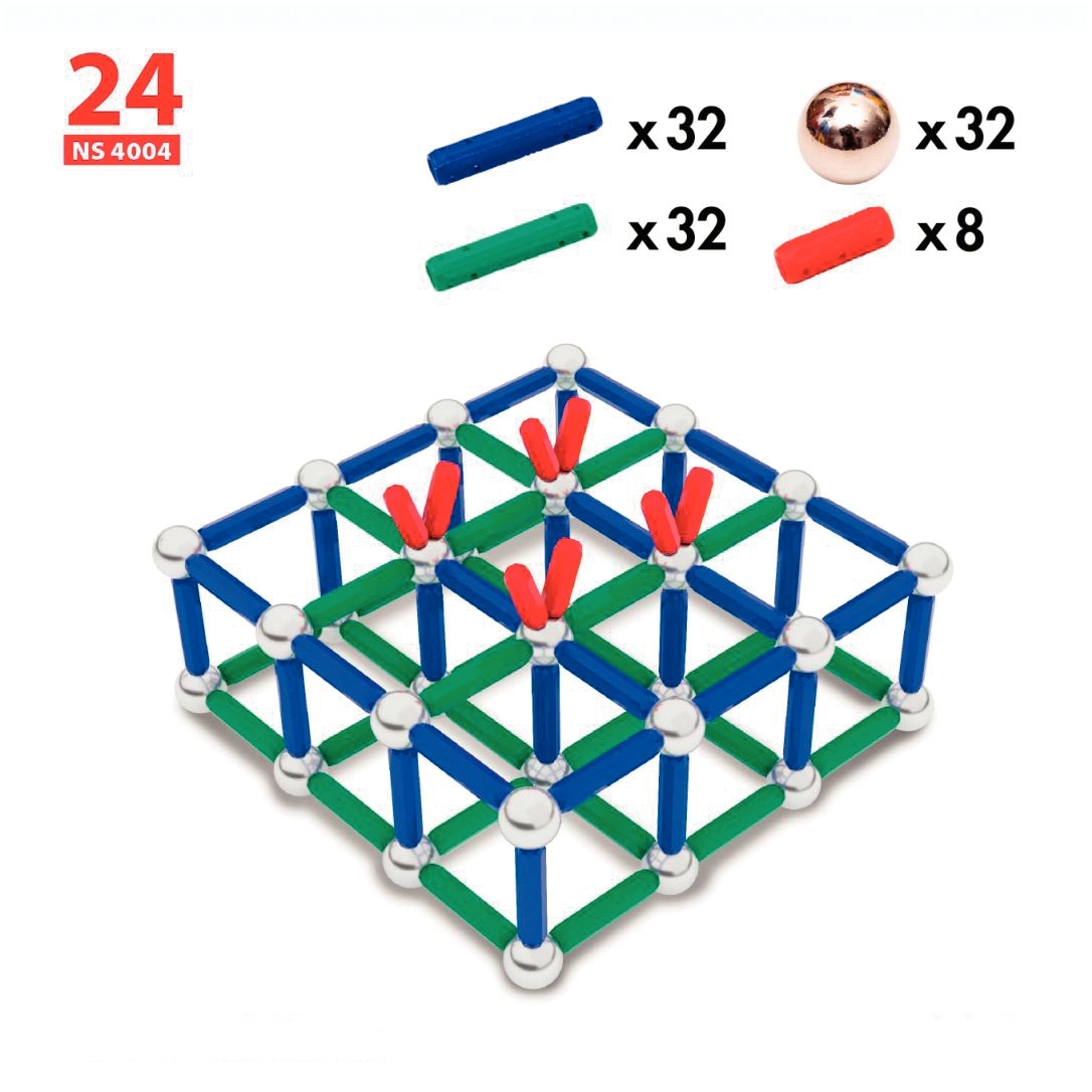 Boite de 24 fiches d'activités pour le jeu magnétique 24659