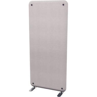 Cloison tissu non acoustique H120xL120cm gris chiné
