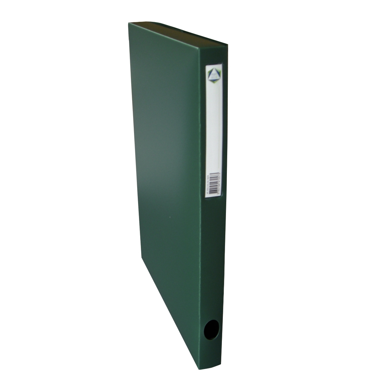 Boite de classement en polypropylène dos 2,5 cm, vert