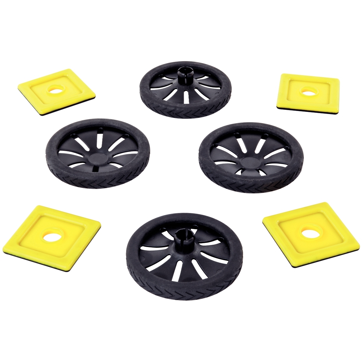 Set de 4 roues magnétiques + accessoires