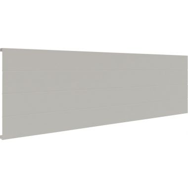 Voile de fond L130 cm pour bureau L160 cm Idol Blanc
