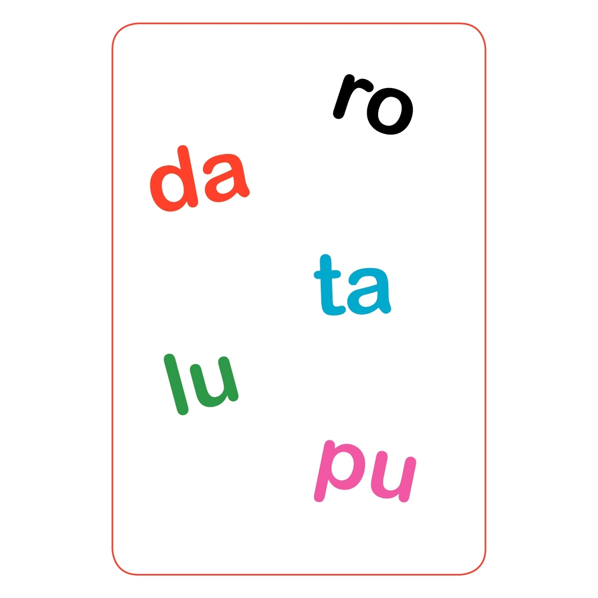 TAM TAM SAFARI les syllabes simples