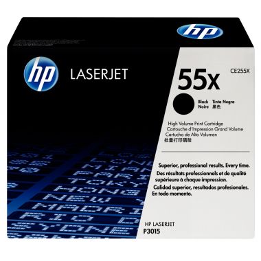 HP 55X toner noir grande capacité authentique (CE255X)