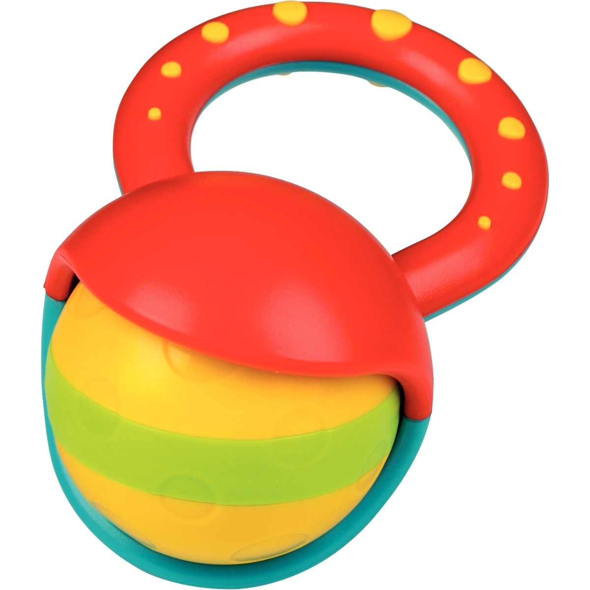 Lot de 2 hochets ROLLER BALL