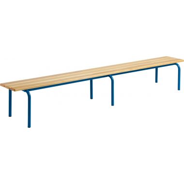 Banc sans dossier L160cm T1 bleu