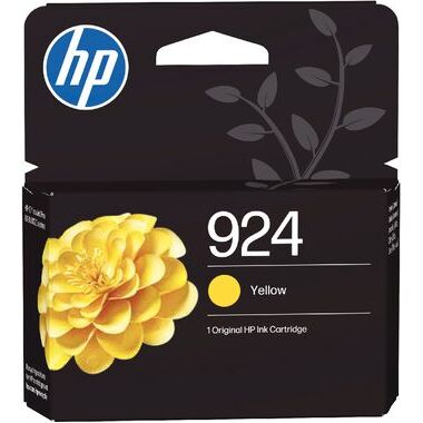 HP 924 cartouche d'encre jaune authentique (4K0U5NE)