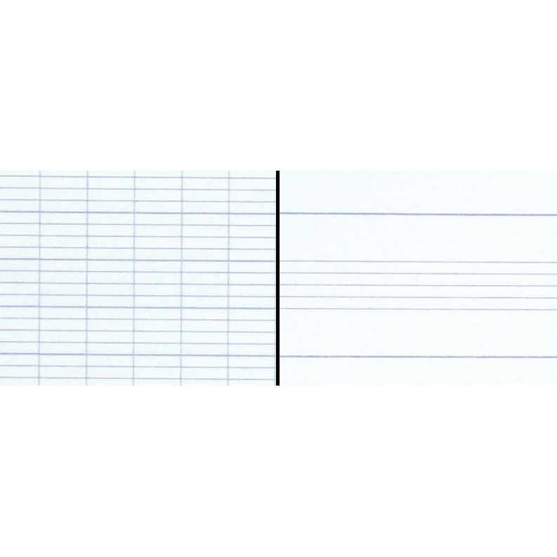 Cahier piqué musique et chant 48 pages, format A4, seyès / portées, papier 70g