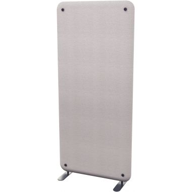 Cloison tissu non acoustique H160xL80cm gris chiné