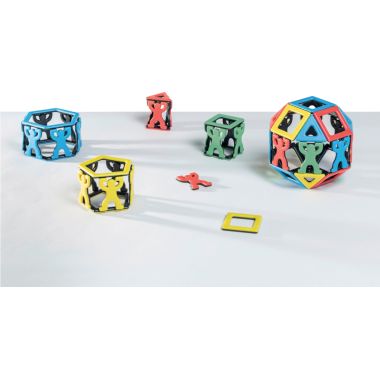 Lot de 54 formes magnétiques ACROBATE