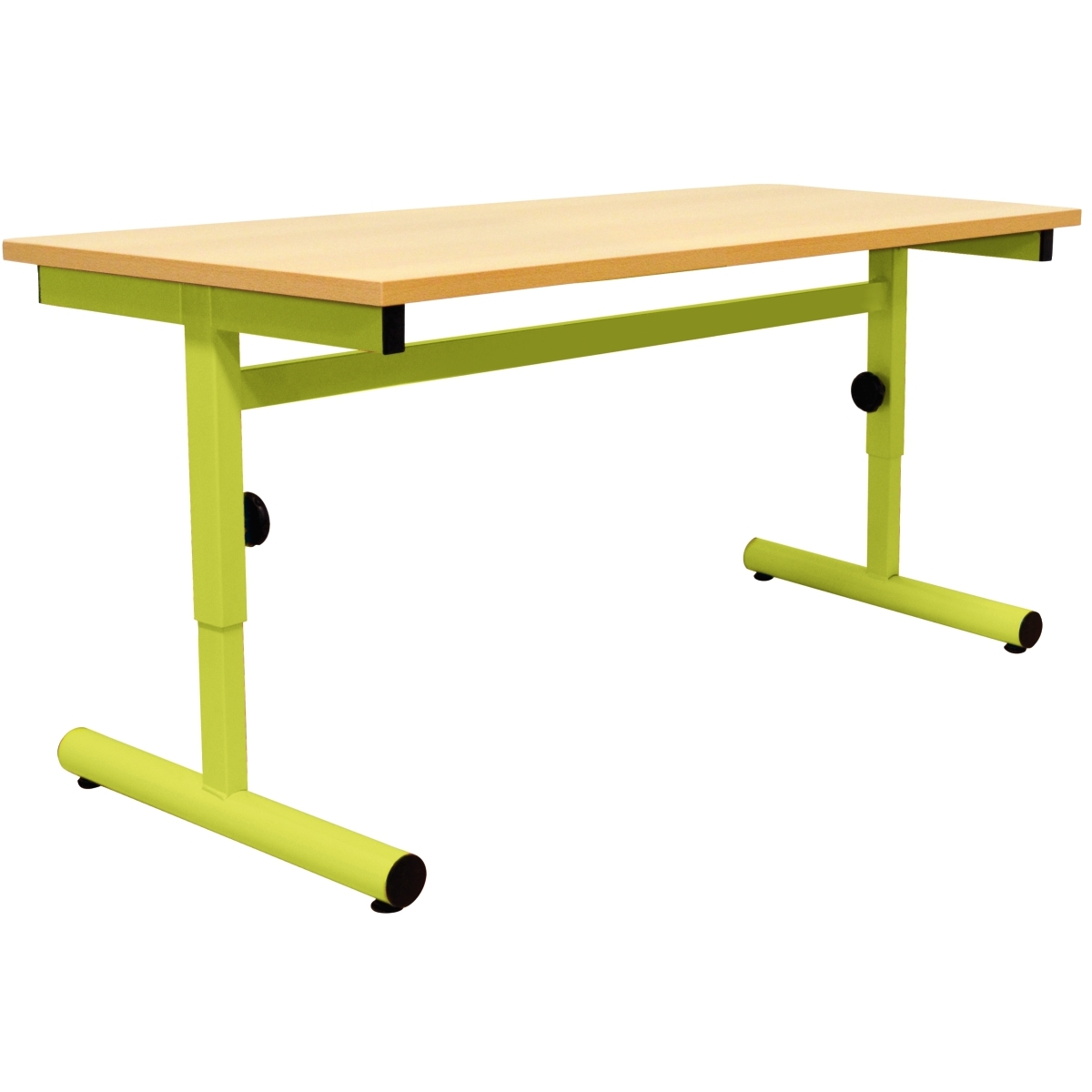 Table maternelle 160x80cm T1 à T3 vert granny
