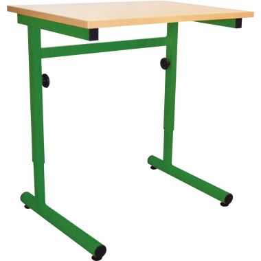 Table réglable 70x50cm taille 4 à 6 verte