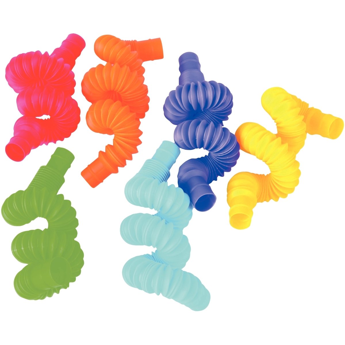 Jeu sensoriel POP Tubes, 60 pièces