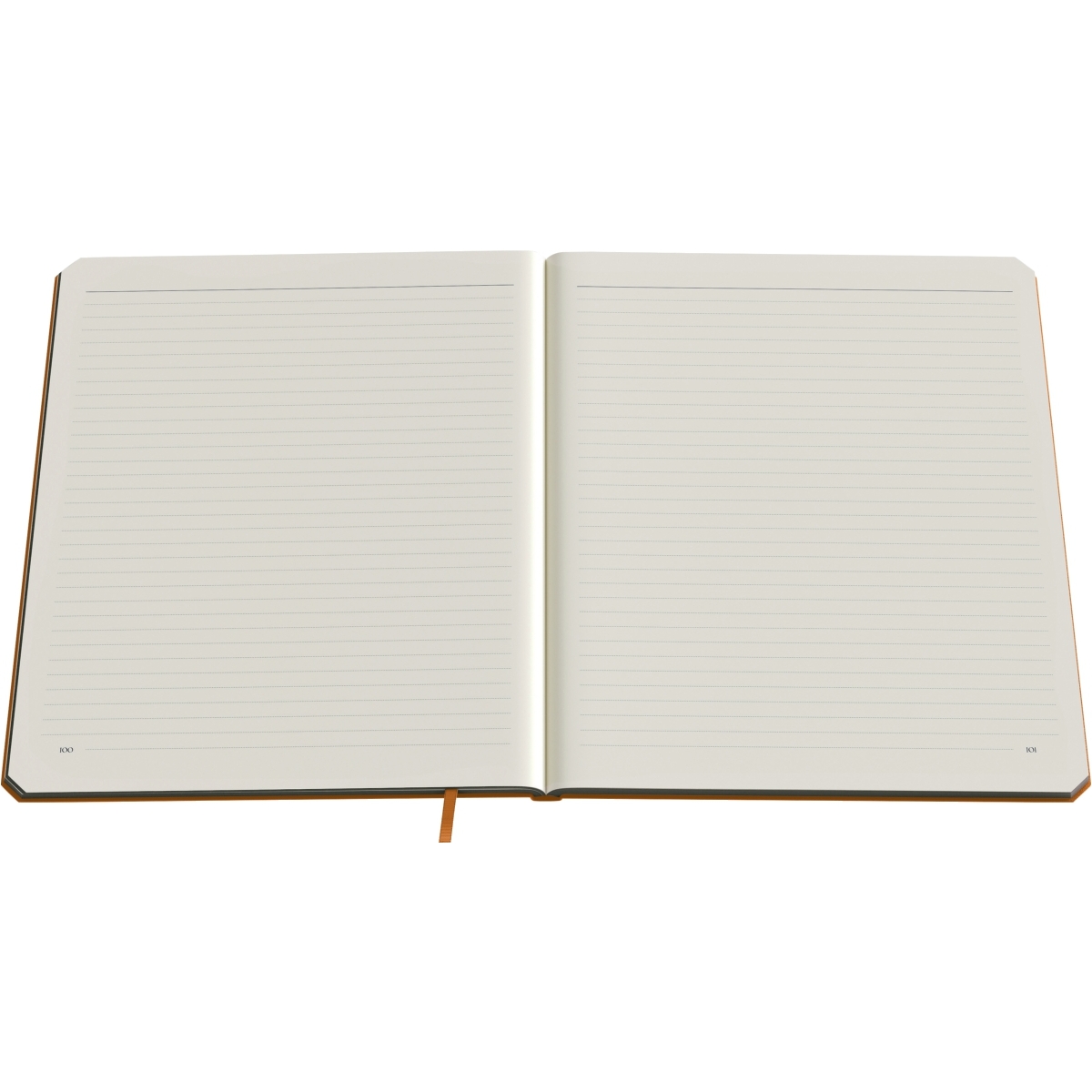 Carnet KEMPEN 192 pages 17x22 ligné coloris Brun