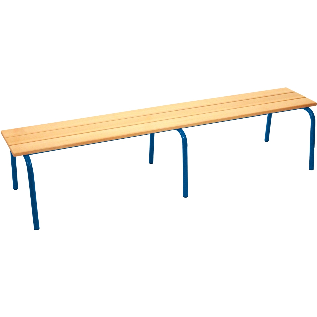 Banc sans dossier L160cm T5 bleu