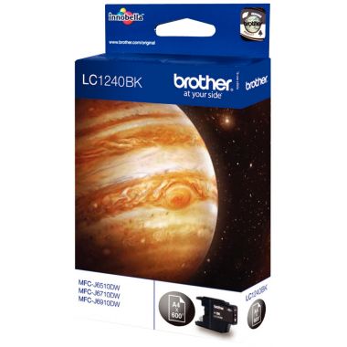 Brother JUPITER cartouche jet d'encre noire authentique (LC1240BK)