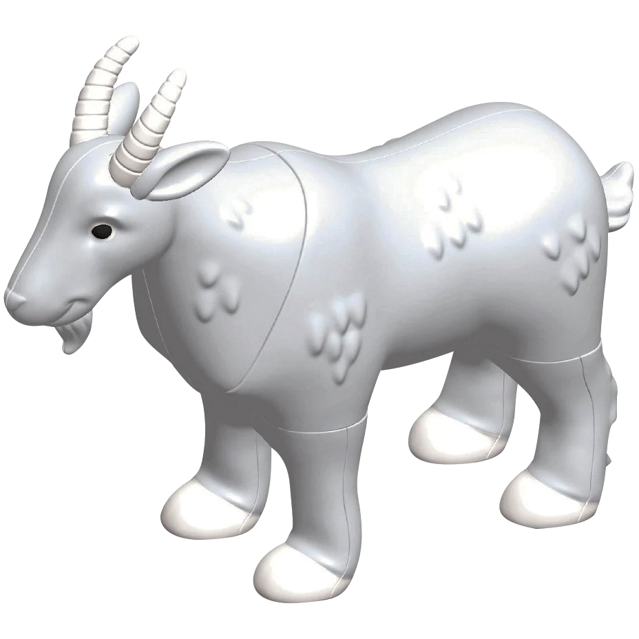 Boite de 7 mini puzzles 3D magnétiques, animaux de la ferme