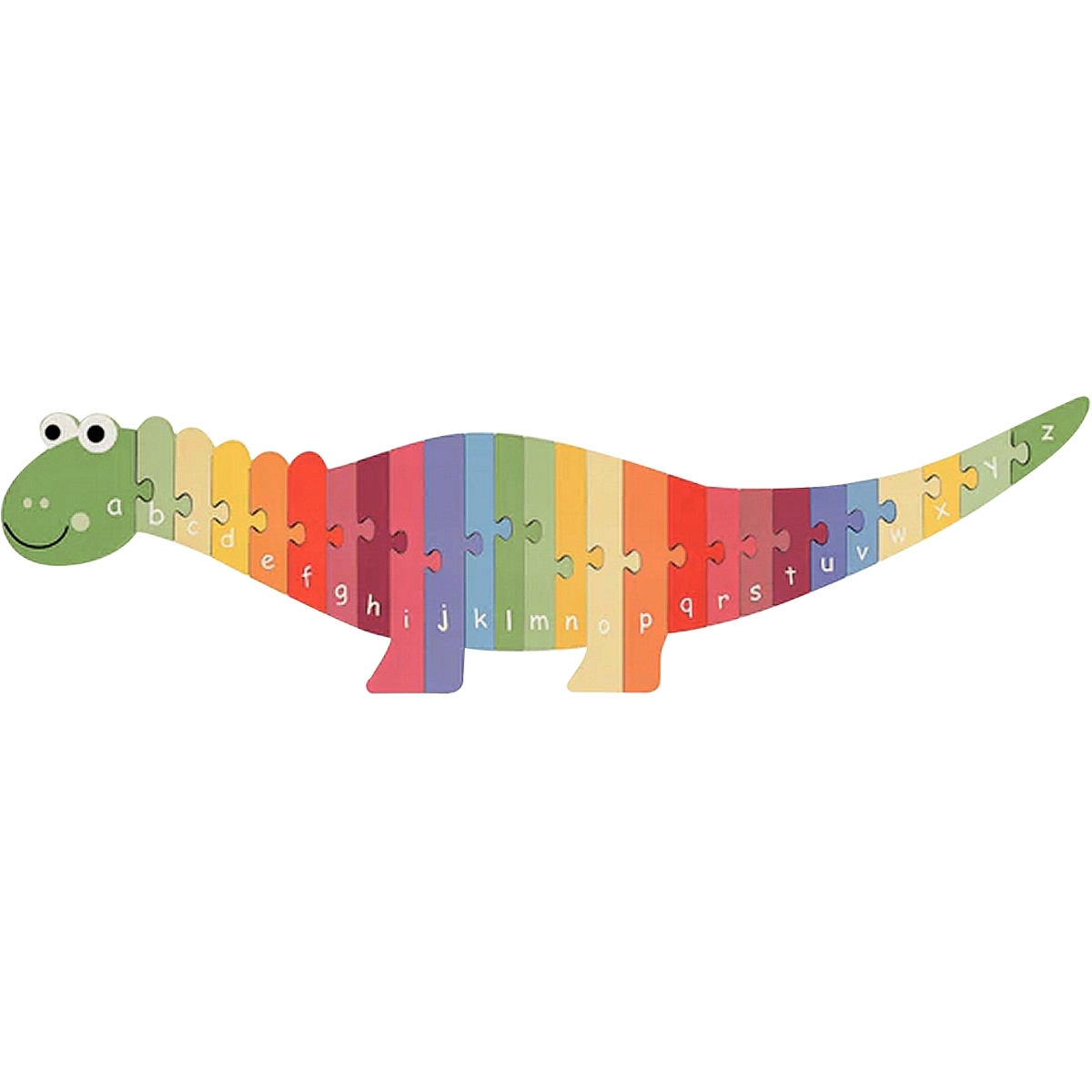 Puzzle dinosaure alphabet