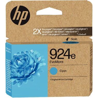 HP 924e cartouche d'encre cyan haute capacité authentique (4K0U7NE)