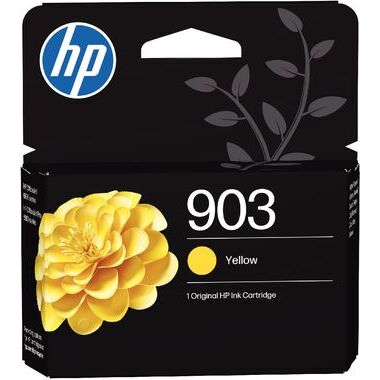HP 903 cartouche d'encre jaune authentique (T6L95AE)