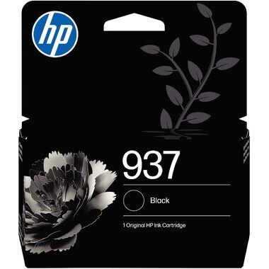 HP 937 cartouche d'encre noir authentique (4S6W5NE)