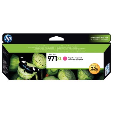 HP 971XL cartouche d'encre magenta grande capacité authentique (CN627AE)