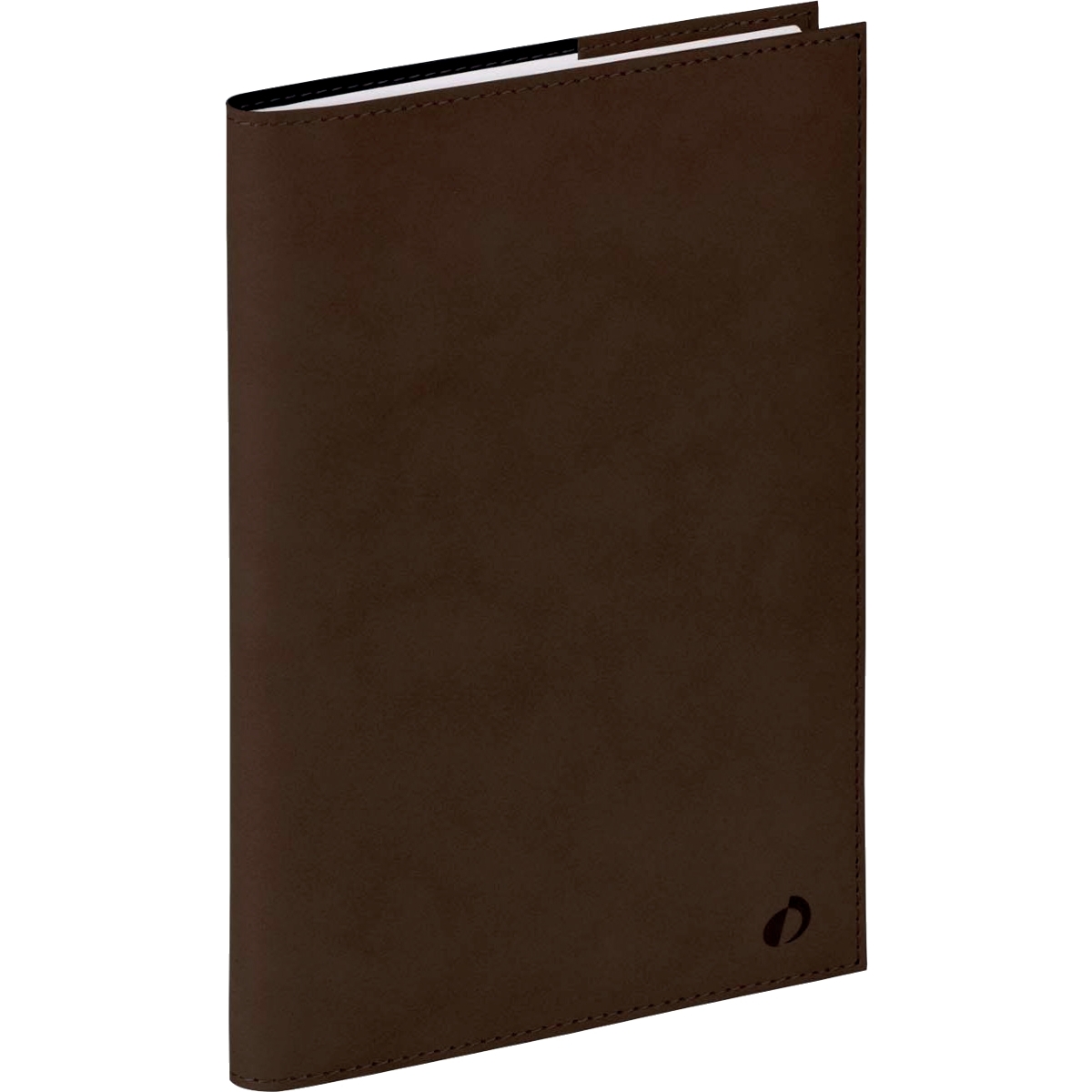 Agenda semainier Andrea 10x15cm brun
