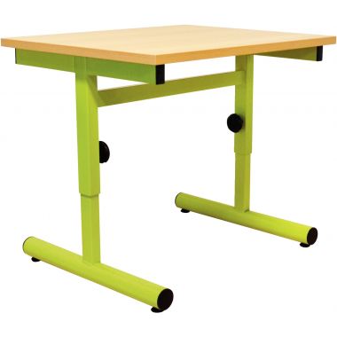 Table maternelle 60x50cm T1 à T3 vert granny