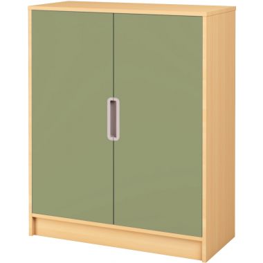 Lot de 2 grandes portes 2/3 vertes