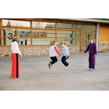 Lot de 4 maxi cordes à sauter 4 mètres