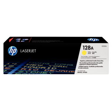 HP 128A toner jaune authentique (CE322A)