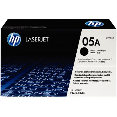 HP 05A toner noir authentique (CE505A)