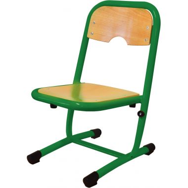 Chaise fixe appui sur table T2 vert