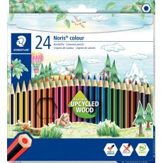 Blister de 24 crayons de couleur Noris Colours assortis
