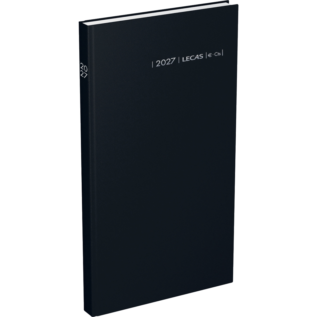 Agenda comptoir euro/centimes noir
