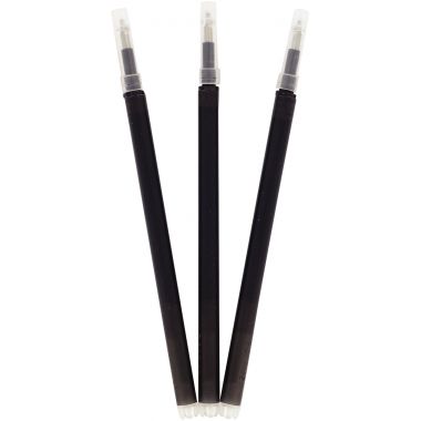 Étui de 3 recharges effaçable noire