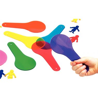 Sachet de 6 palettes 15cm couleurs assorties