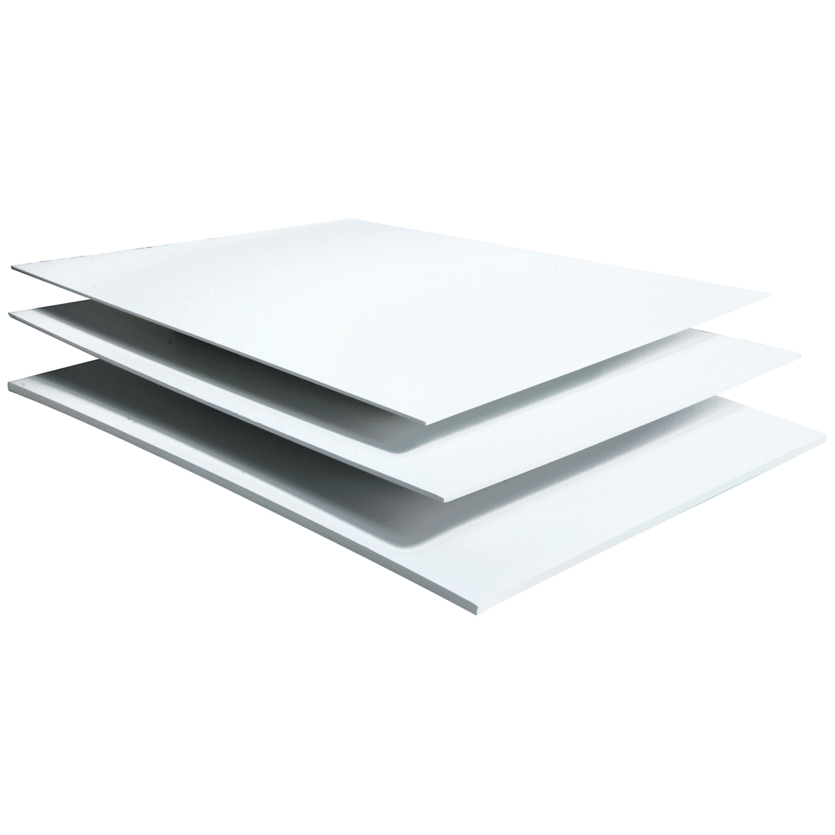 Paquet de 6 feuilles de carton mousse 3 mm d'épaisseur format 50 x 65 cm