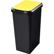 Poubelle de tri sélectif 45L jaune