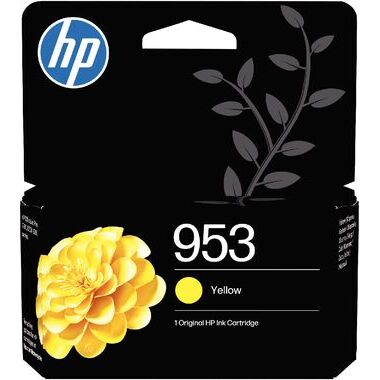 HP 953 cartouche d'encre jaune authentique (F6U14AE)